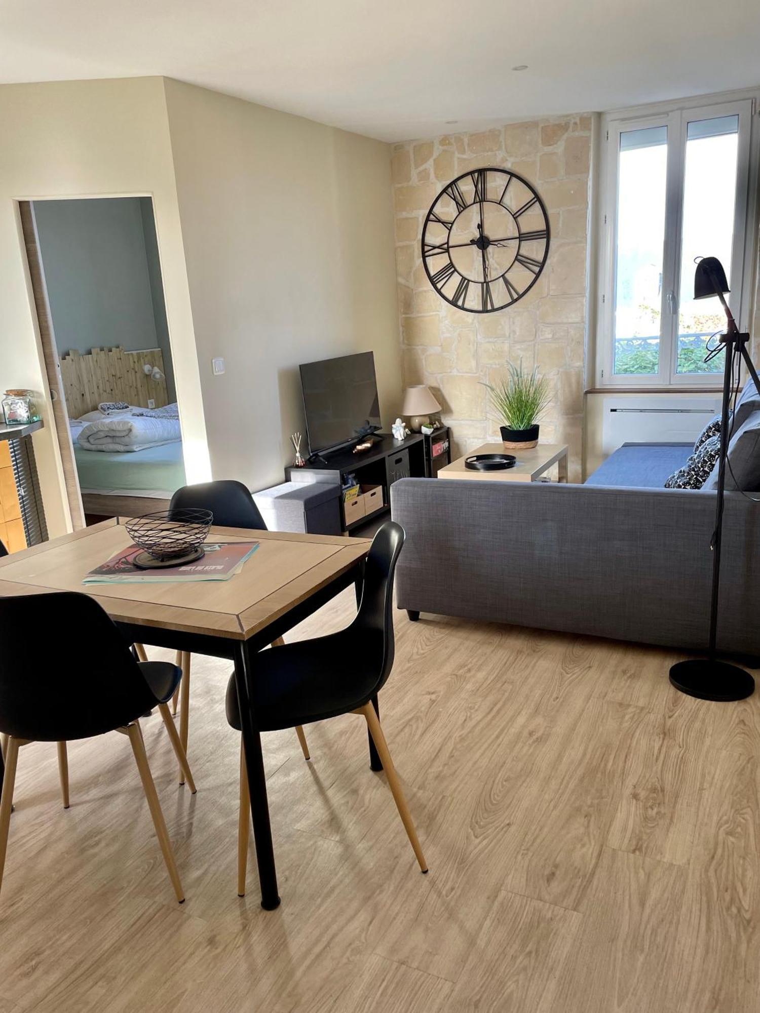 Saint-Aubin-Sur-Mer: Bel appartement traversant Eksteriør billede