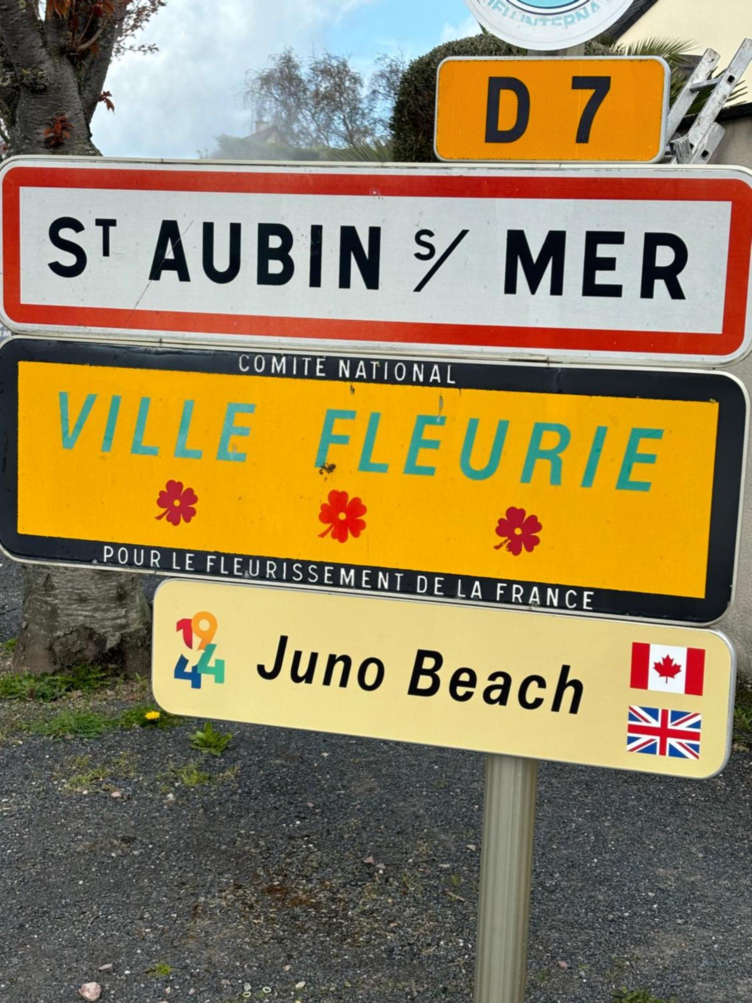 Saint-Aubin-Sur-Mer: Bel appartement traversant Eksteriør billede